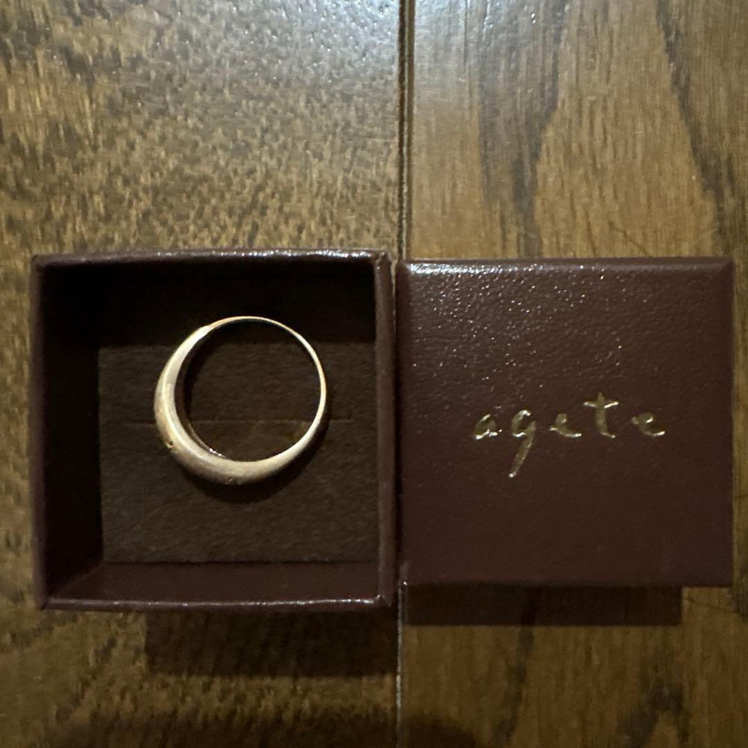 agete アガットK5ダイヤモンドリング 15号