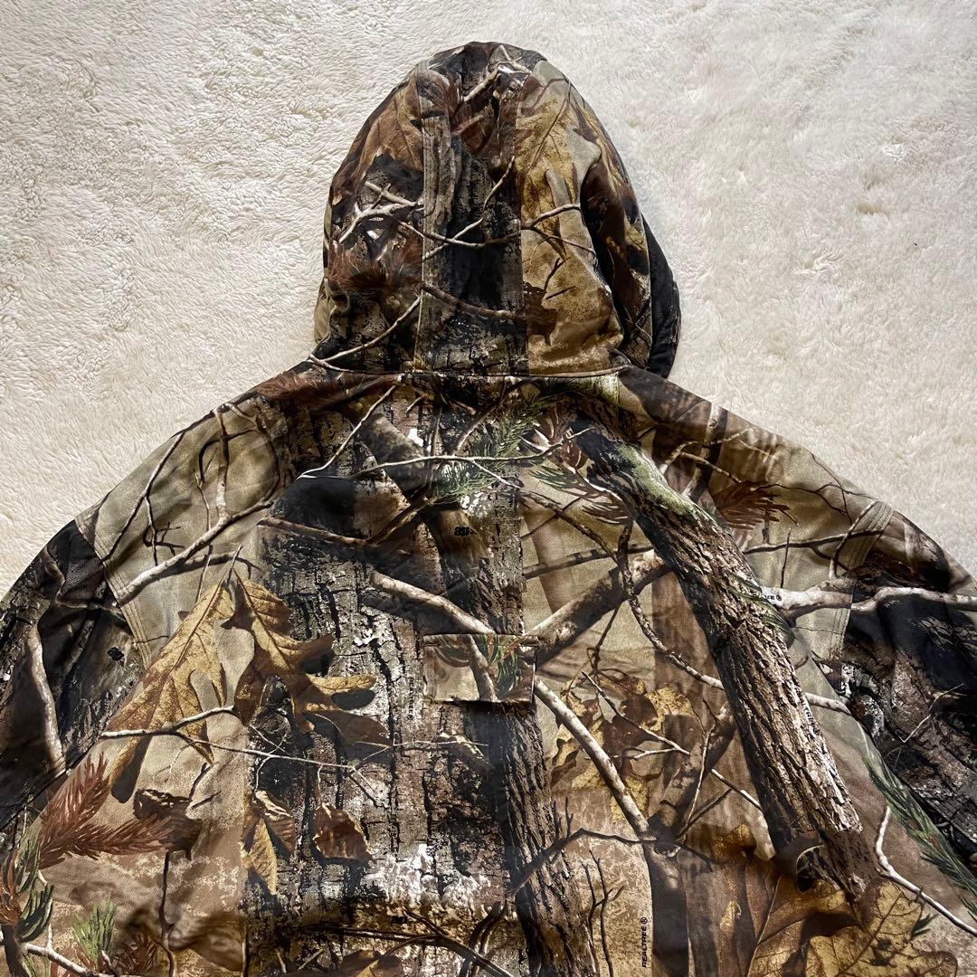 Vintage リバーシブル　リアルツリー　ダック　アクティブジャケット