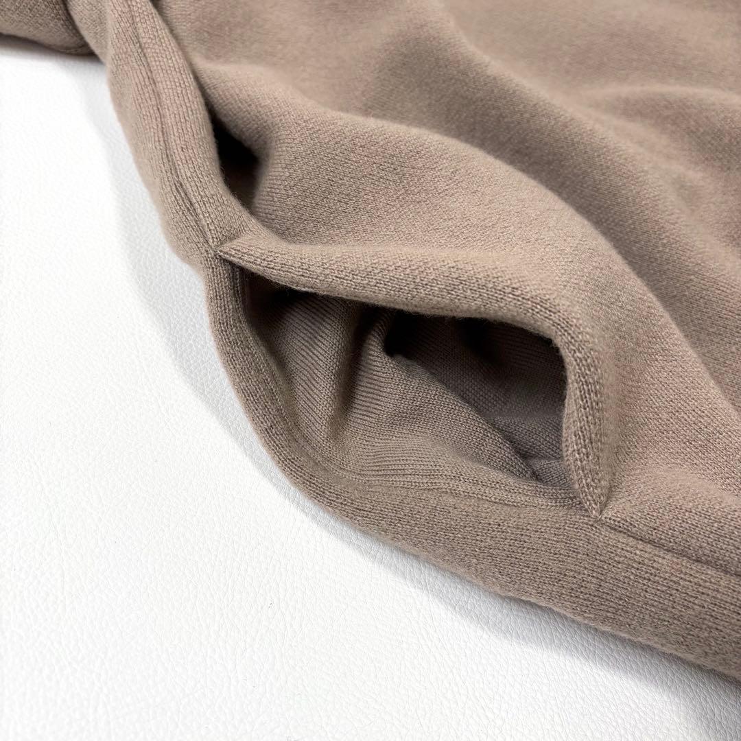 MUSE de Deuxieme Classe スムースニットガウンコート