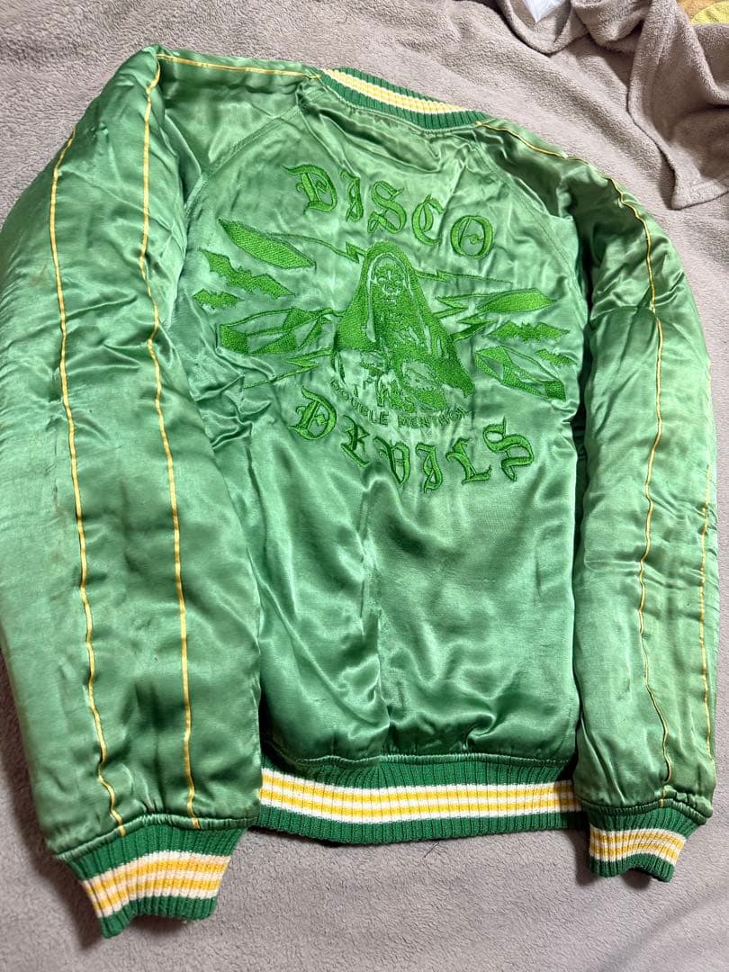 日本製 BAL vintage ２面用 日本限定 スカジャン ディスコデビル