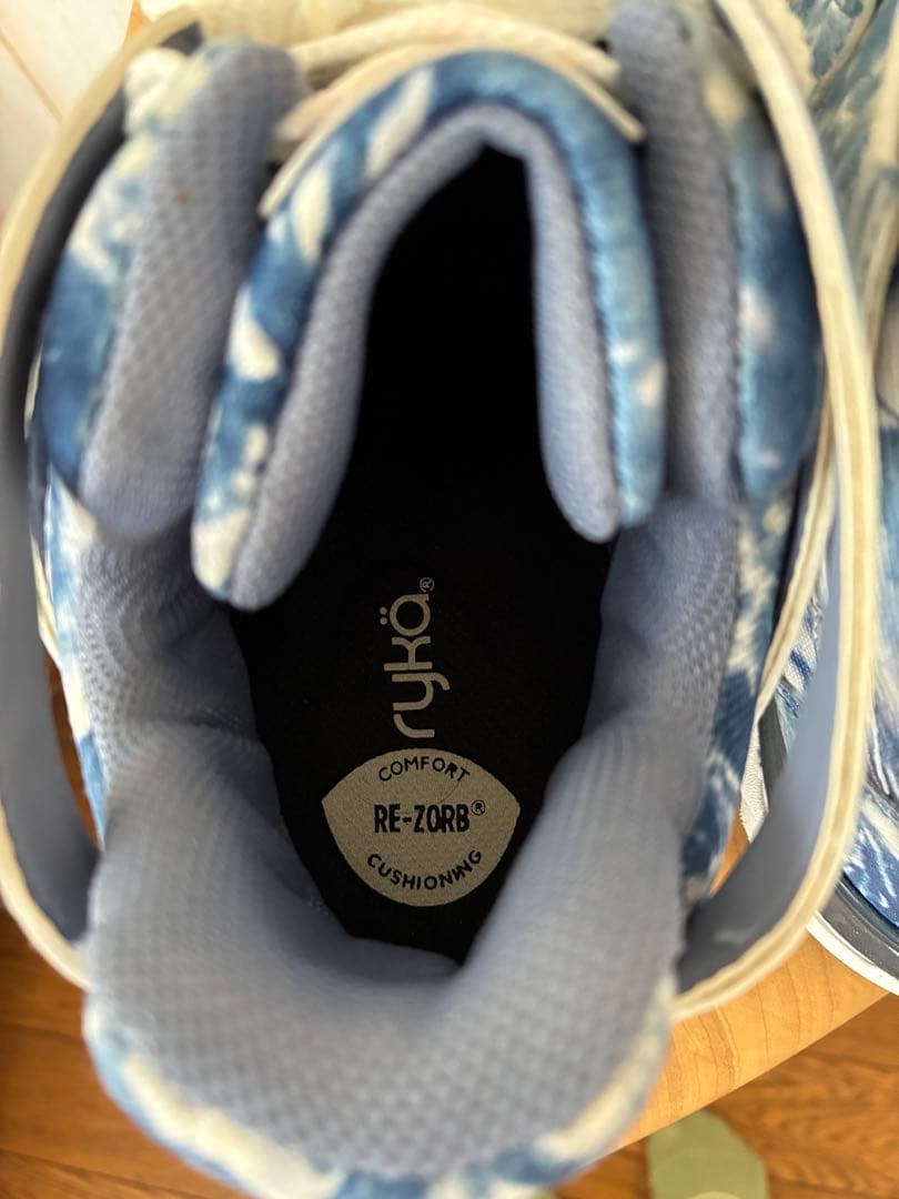 ryka タイダイ柄 ハイカットシューズ