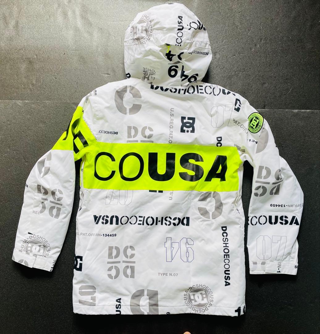 DC スノーボード 上下セット ホワイト/イエロー