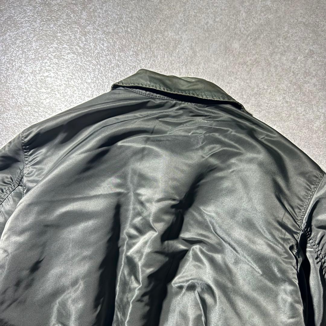 90s USA製 ALPHA CWU-45P フライトジャケット オリーブ XL