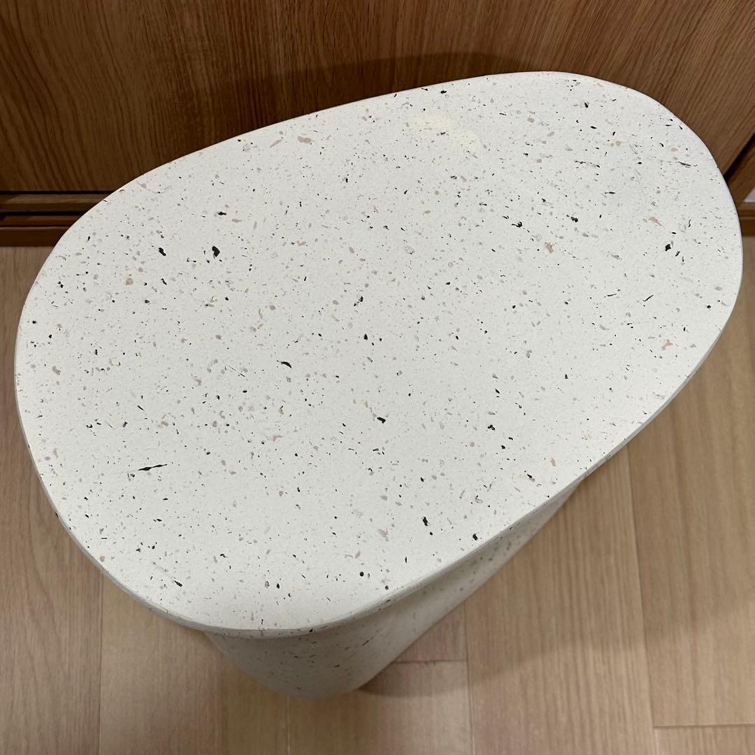 サイドテーブル　ナイトテーブル　スツール　テラゾー　韓国