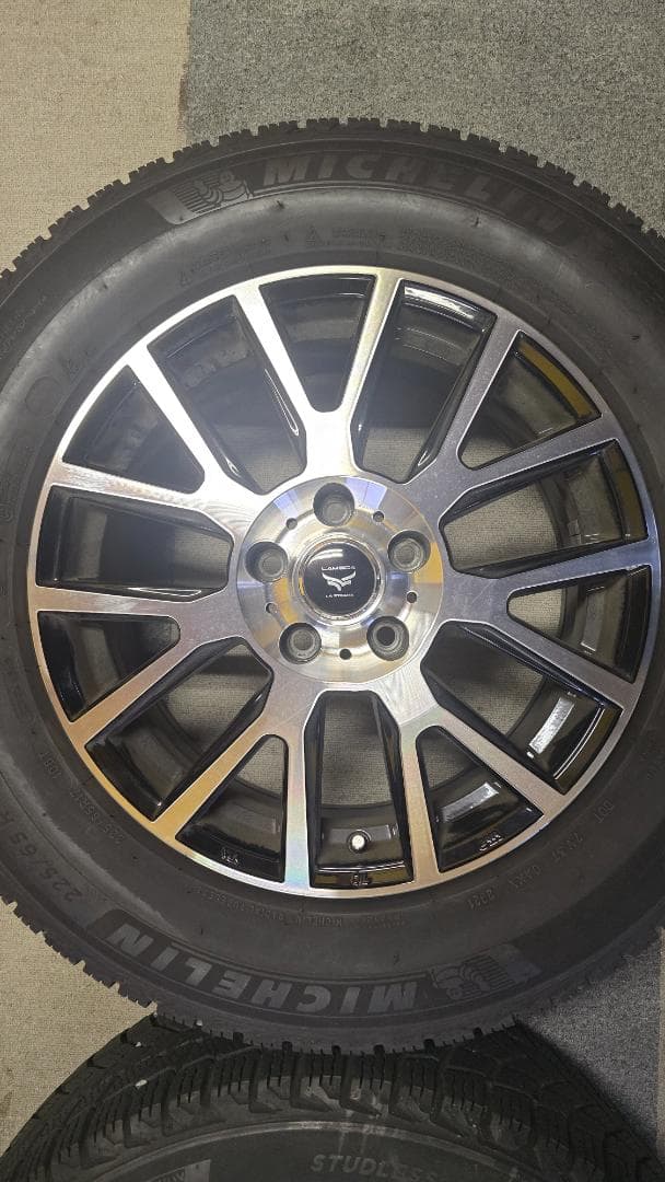 2024年2本　ミシュラン X-ICE 225/65R17　ホイール 4本セット