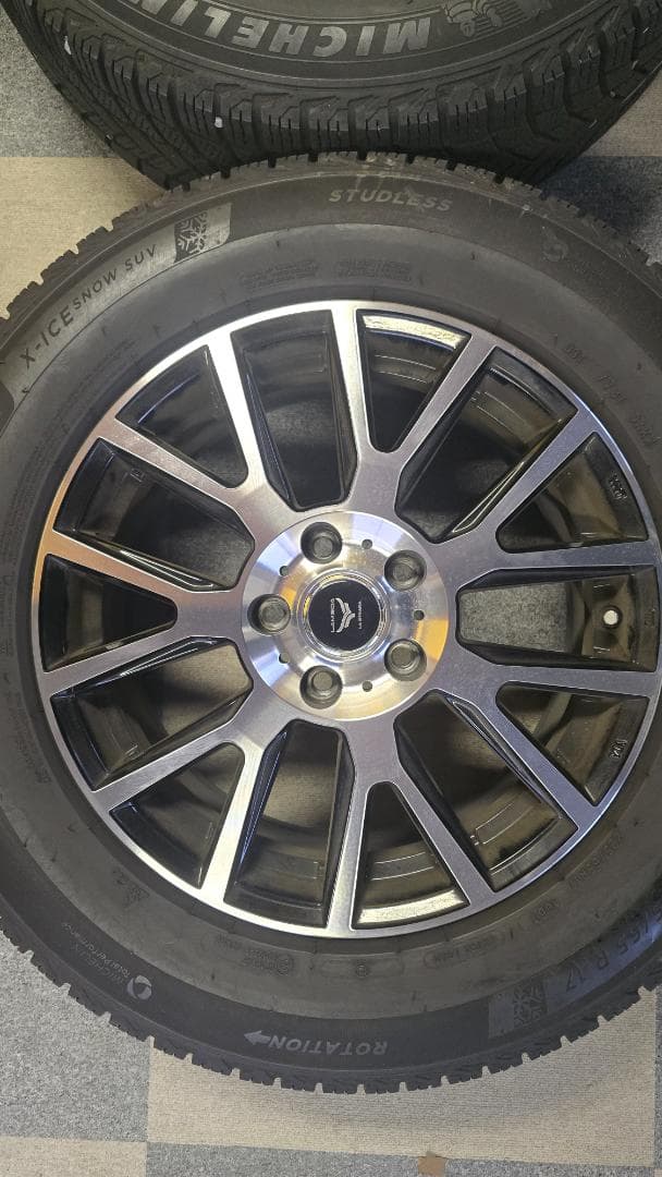 2024年2本　ミシュラン X-ICE 225/65R17　ホイール 4本セット