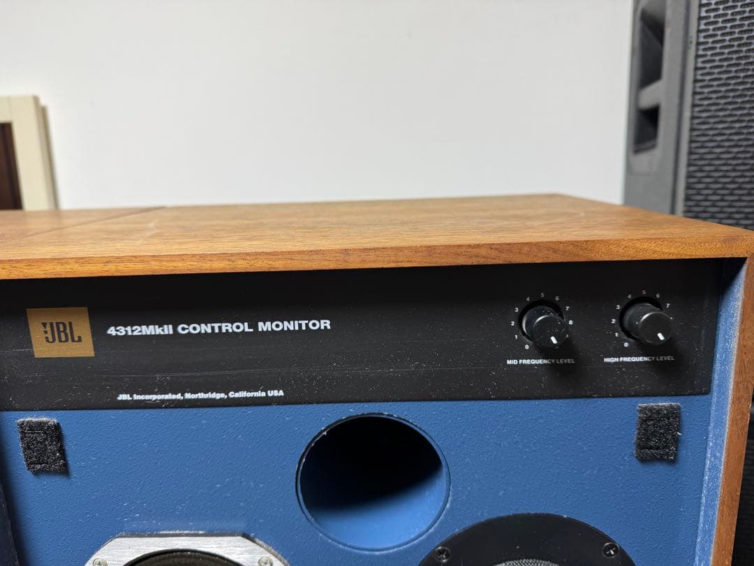 JBL ジェービーエル4312 MkII CONTROL MONITOR 1ぺア