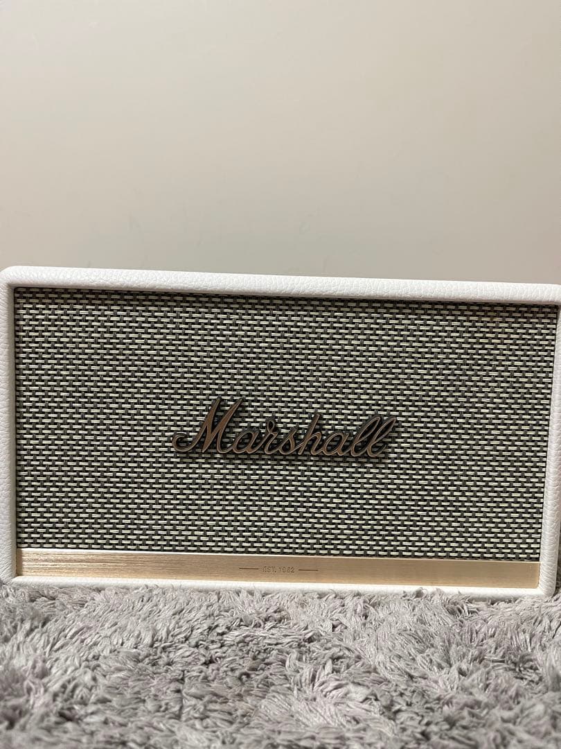 Marshall ホワイト スピーカー ACTON II 【美品】