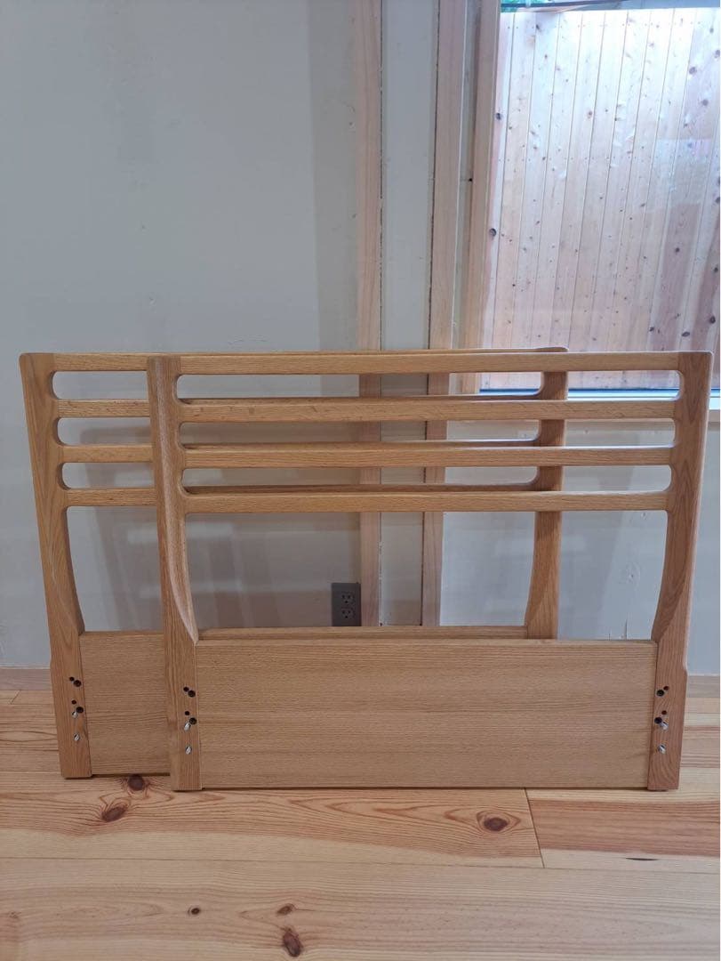 起立木工　木製ベビーベッド用サイドガード