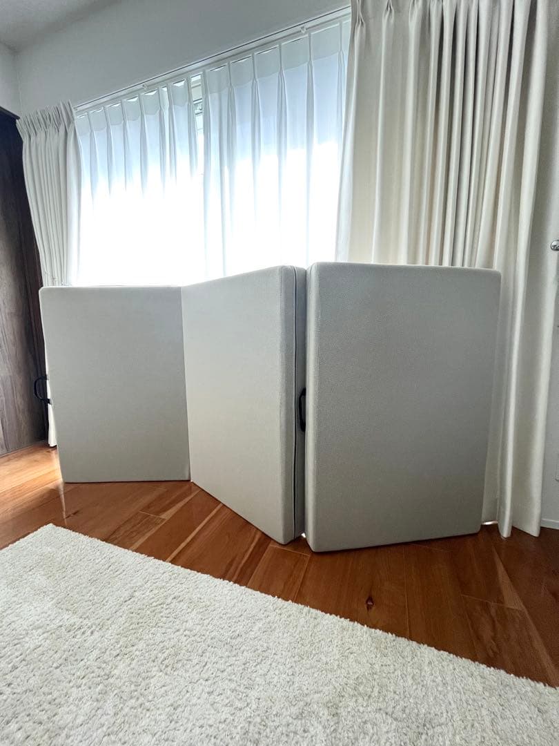 イタリア高品質　マニフレックス　三つ折り　高反発マット レスシングル