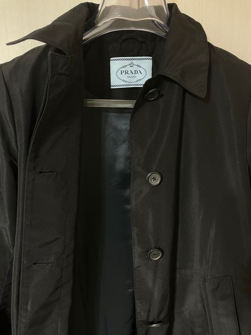 ⭐︎ハリーさん様⭐︎ PRADA プラダ トレンチコート ブラック 36