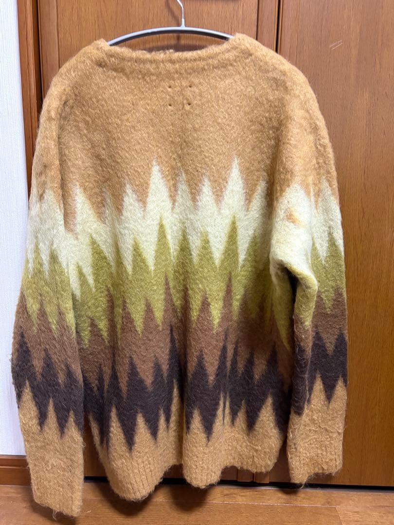 サ*ー様 ジグザグパターン カーディガン Mサイズ