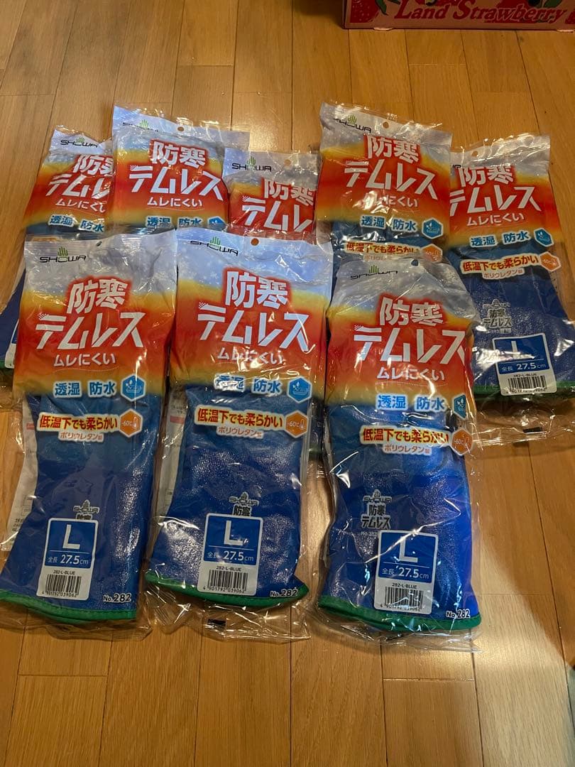 防寒テムレスLサイズ　　8点セット