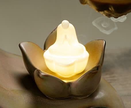 禅 香炉 古風 細工 工芸品   置物 民芸職人手作り