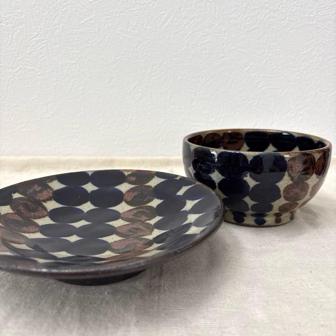 工房マチヒコ　プレート　皿　17センチ　茶碗　鉢　　新品　やちむん