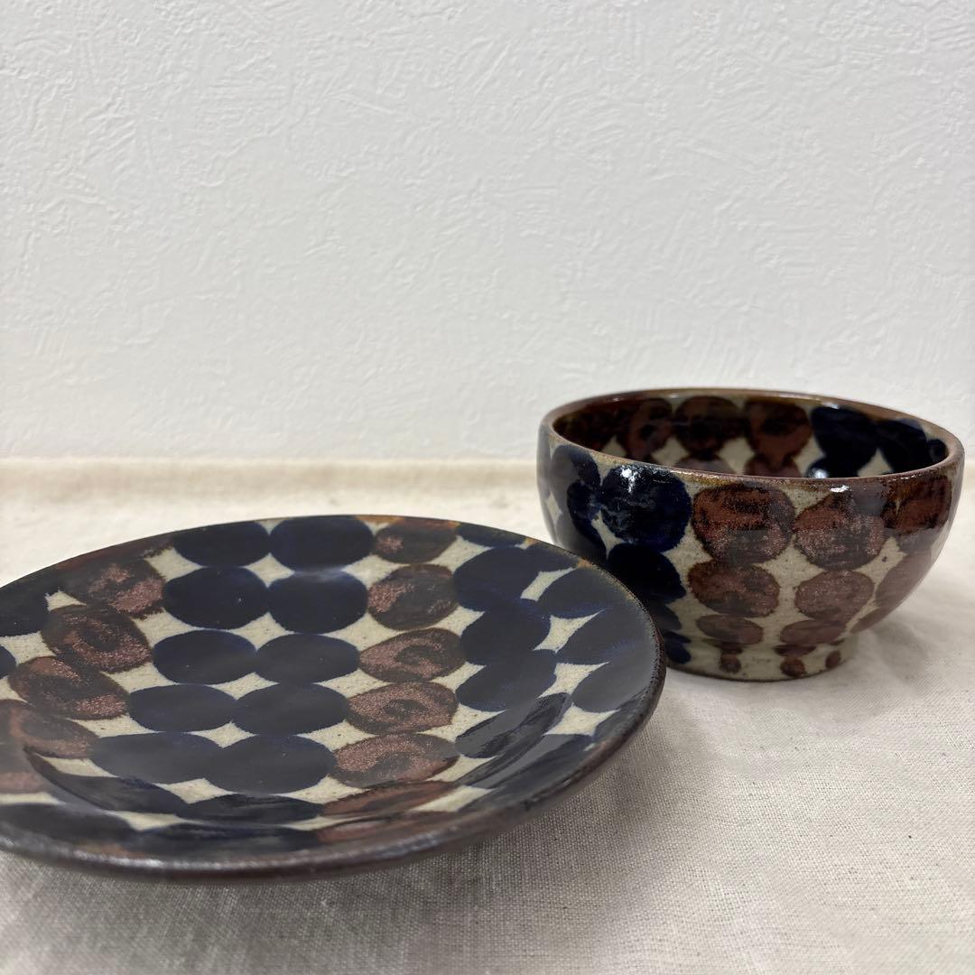 工房マチヒコ　プレート　皿　17センチ　茶碗　鉢　　新品　やちむん