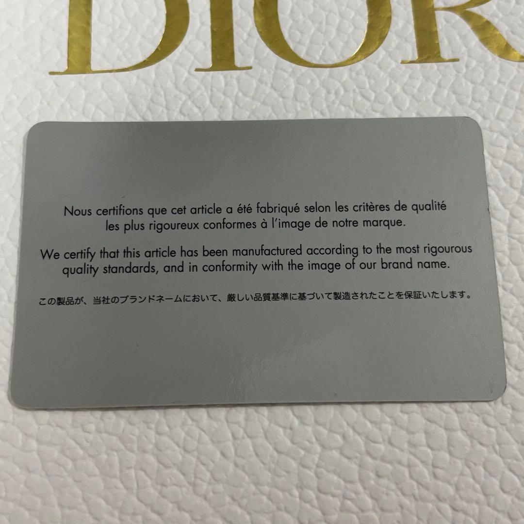 Lady Dior ピンクレザー 三つ折り財布
