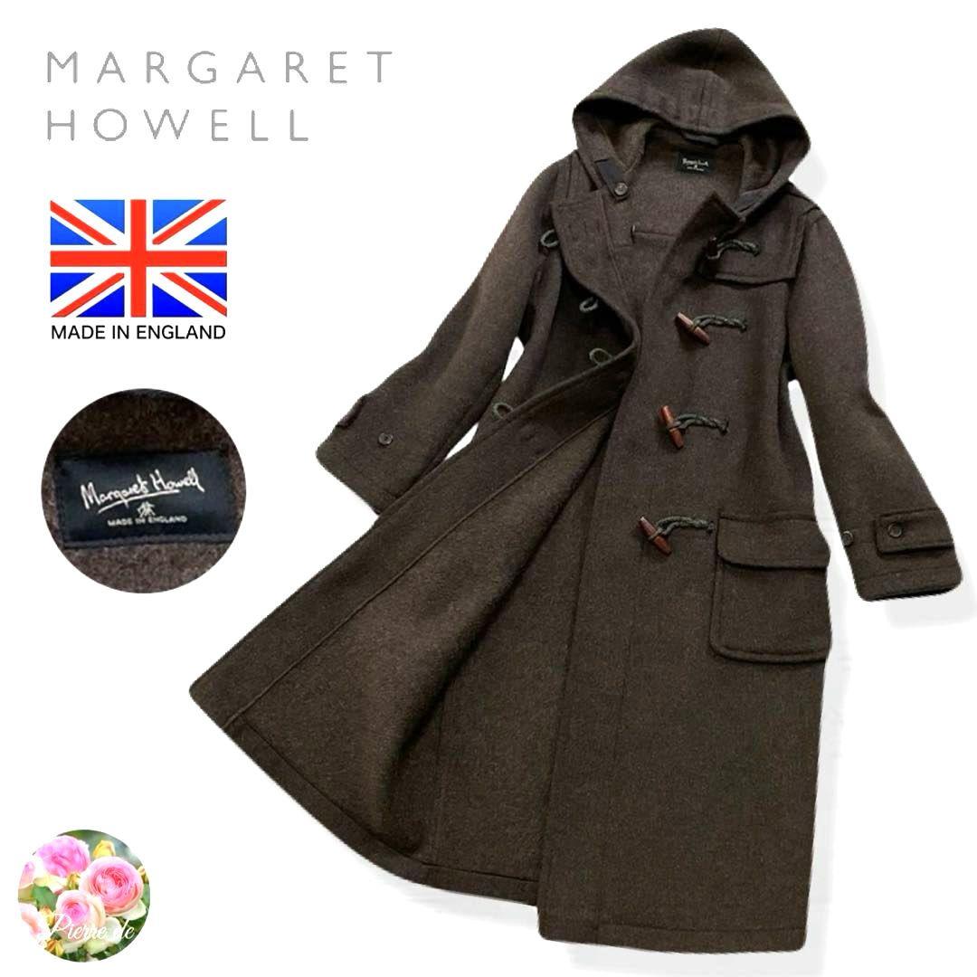 【美品】マーガレットハウエル ダッフルコート ロング 旧タグ 英国製