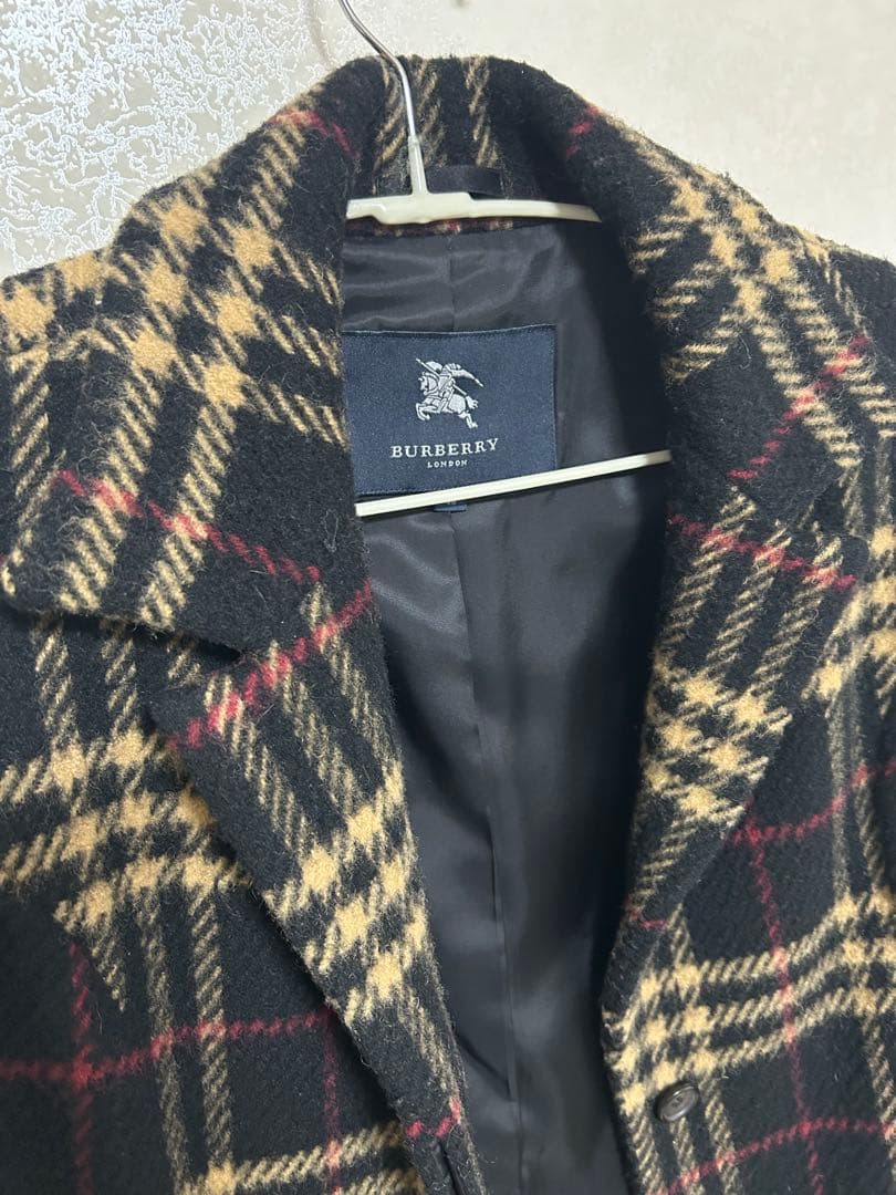 BURBERRY チェック柄 チェスターコート