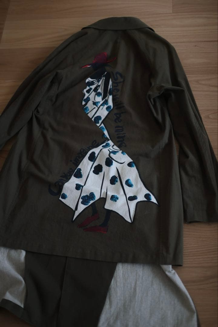 yohjiyamamoto pour homme 17ssデッサンコート