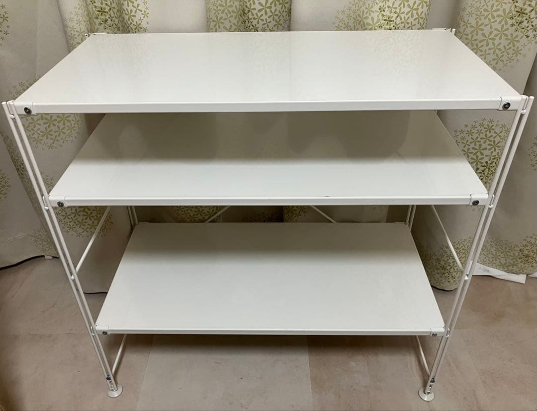 スチールユニットシェルフ ワイド 小 ライトグレー