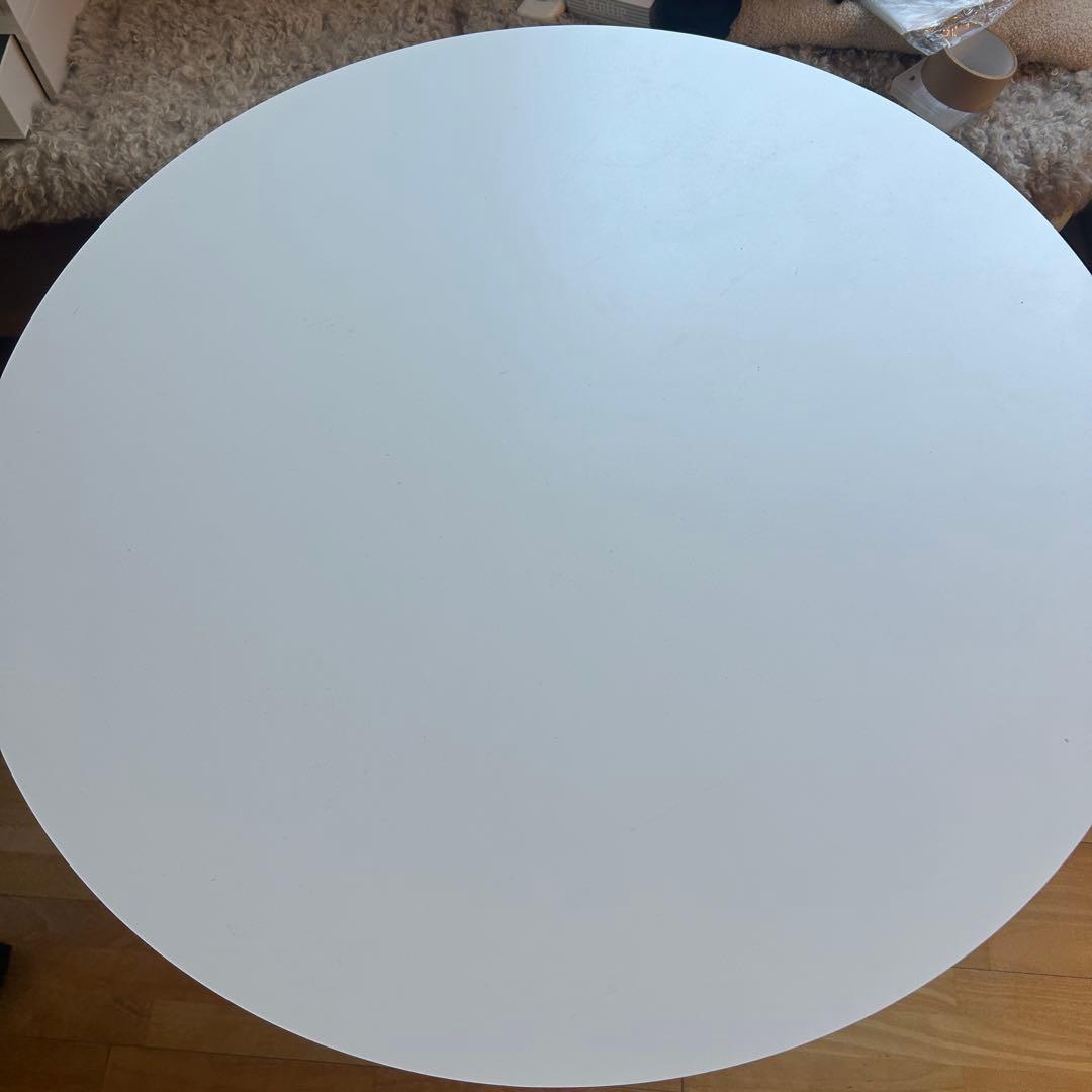 韓国風丸テーブル ラウンド 円形 直径80cm smoo ミッドセンチュリー