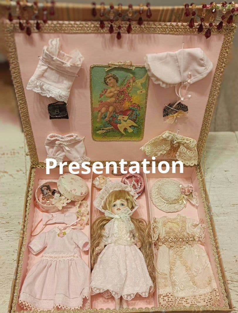 ま*ー様 ビスクドール　ミニョネット　プレゼンテーション　Handmade