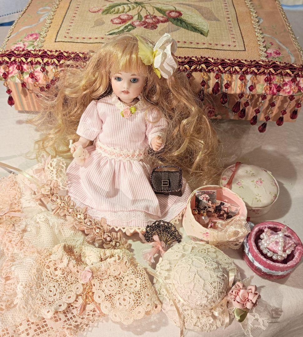 ま*ー様 ビスクドール　ミニョネット　プレゼンテーション　Handmade