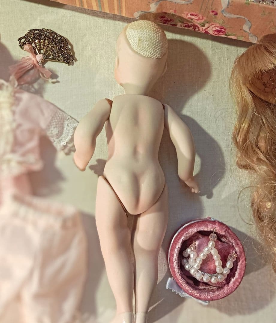 ま*ー様 ビスクドール　ミニョネット　プレゼンテーション　Handmade