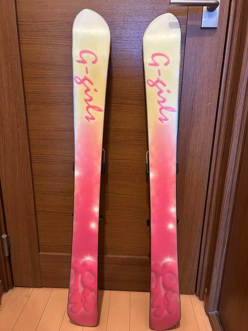 G-girls ショートスキー　ファンスキー　スキーセット　スキーブーツ