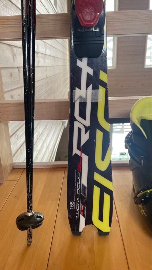 M&Y カービングスキー板FISCHERフィッシャー大人男性155cm