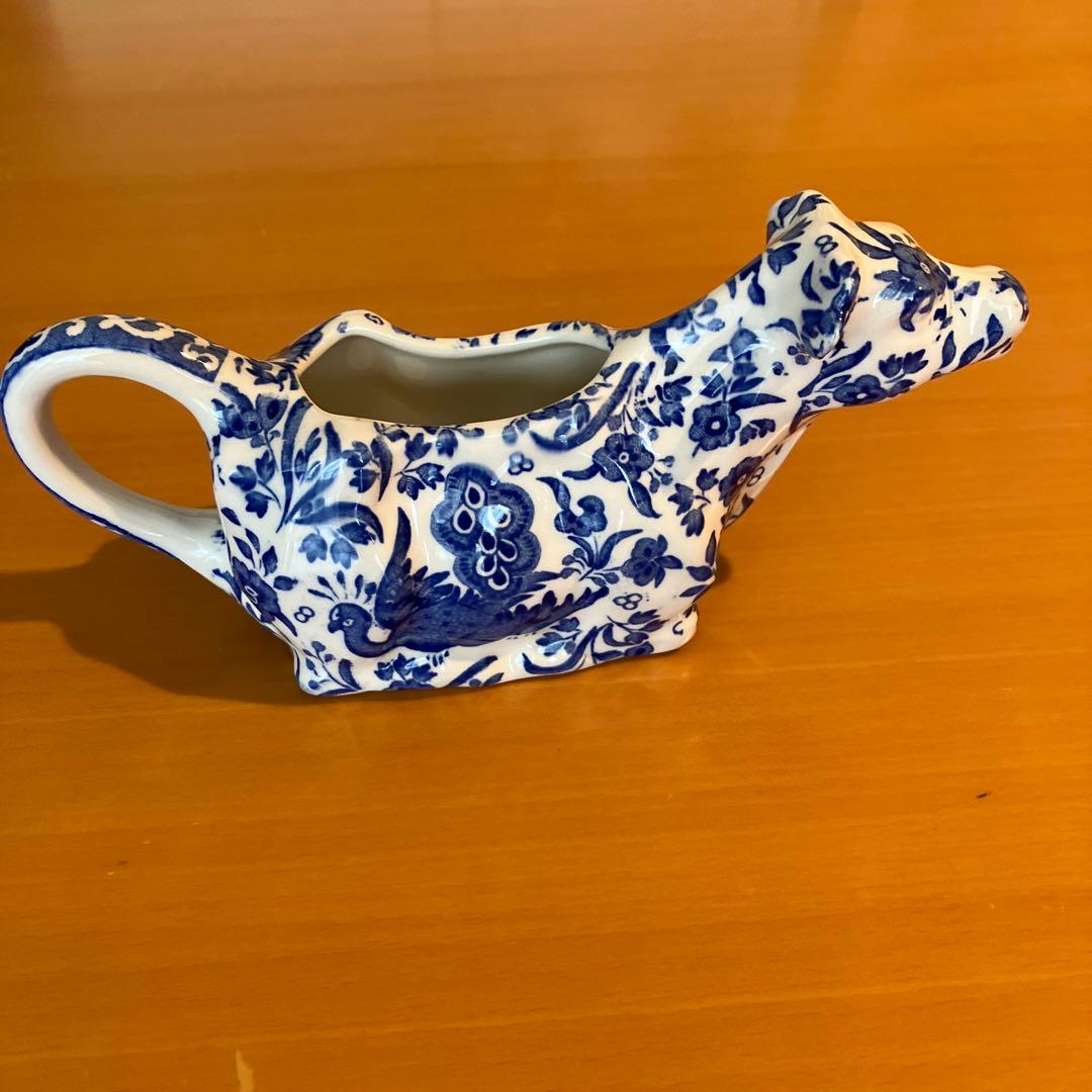 美品　バーレイ　リーガルピーコック　カウクリーマー（ミルクピッチャー）