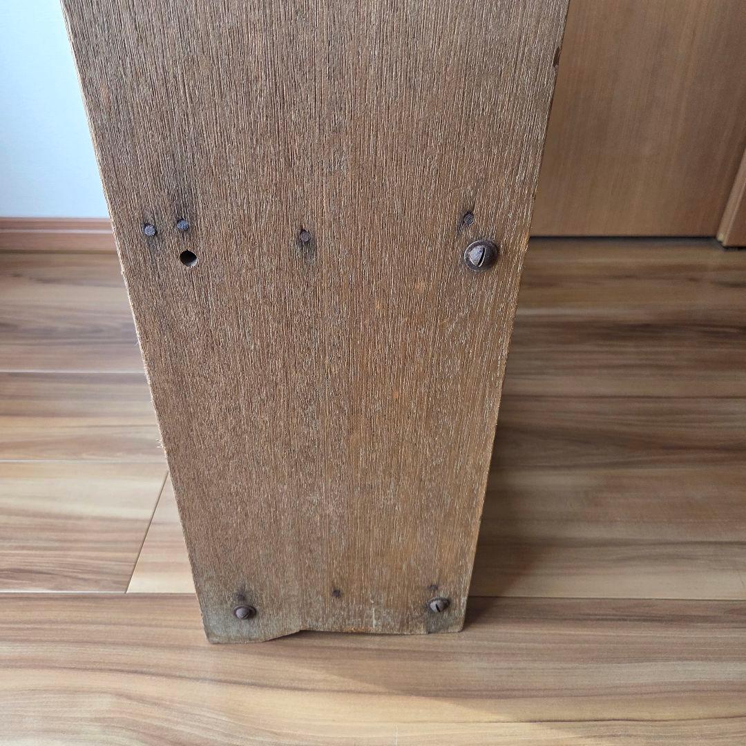 古い本棚 古家具 オープンラック 枯れた棚 収納棚 ディスプレイラック 5段