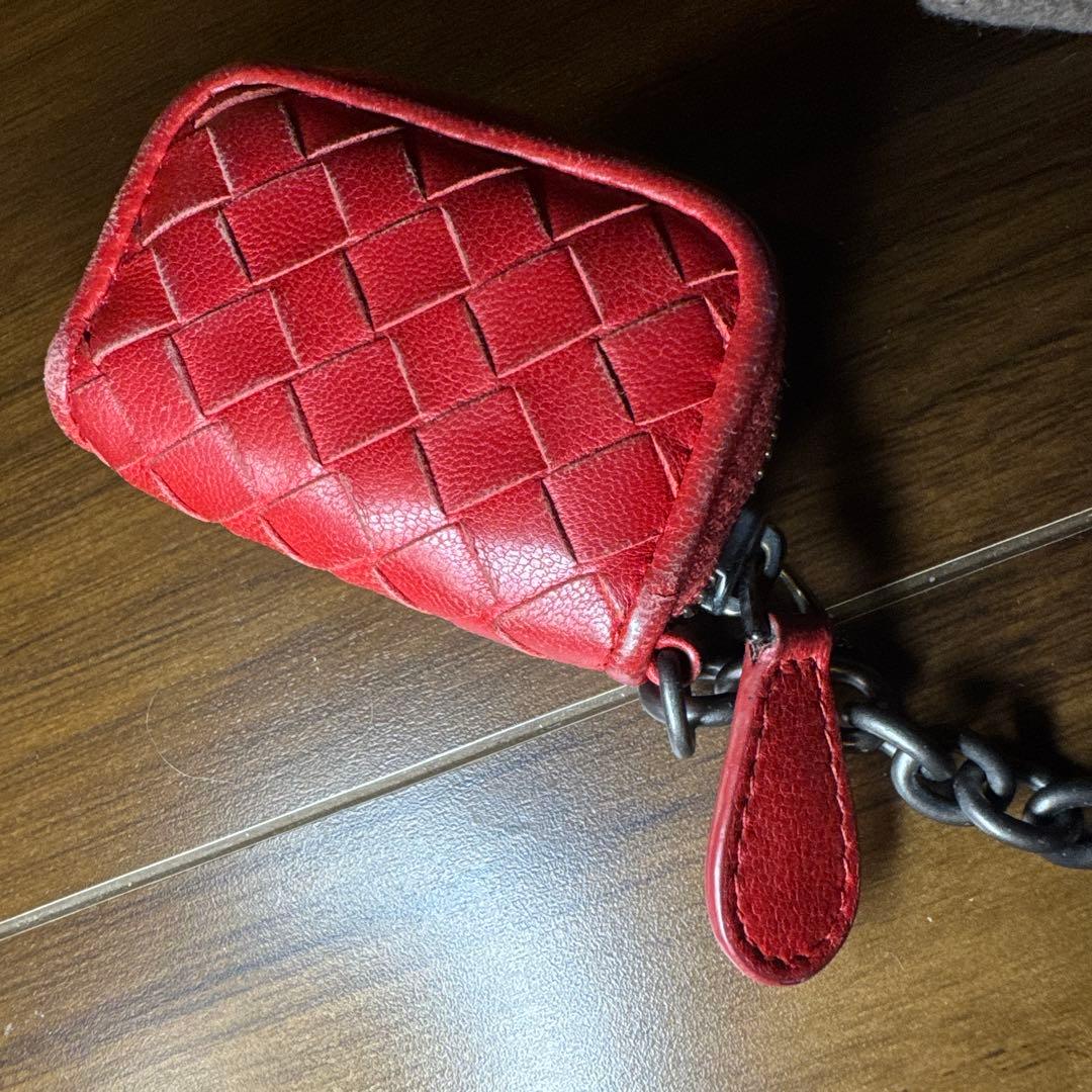 レア/日本正規品ボッテガヴェネタ キーリング キーホルダー 小銭入れ