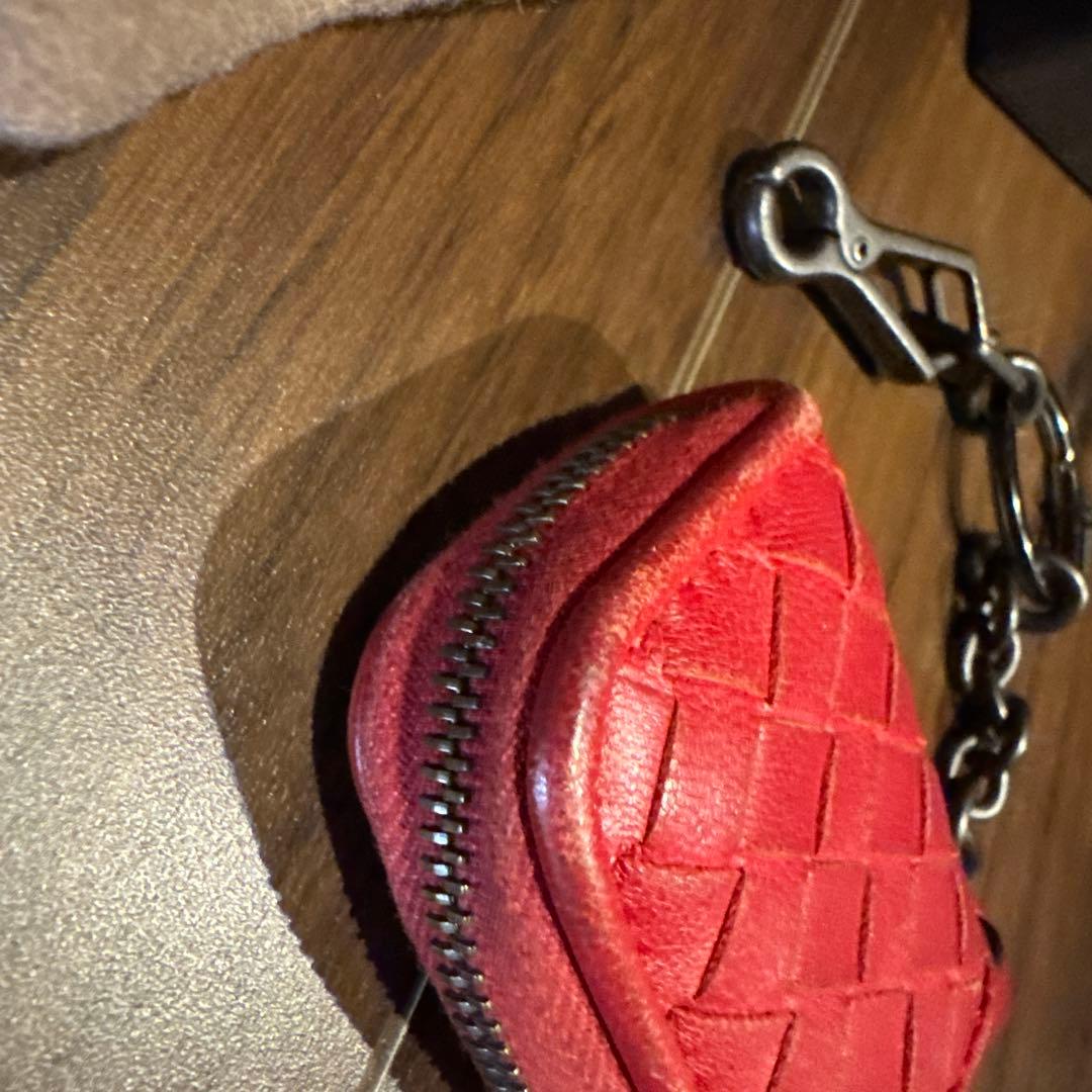 レア/日本正規品ボッテガヴェネタ キーリング キーホルダー 小銭入れ