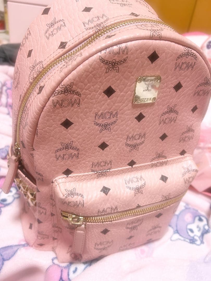 MCM ピンク リュック M ソフトピンク