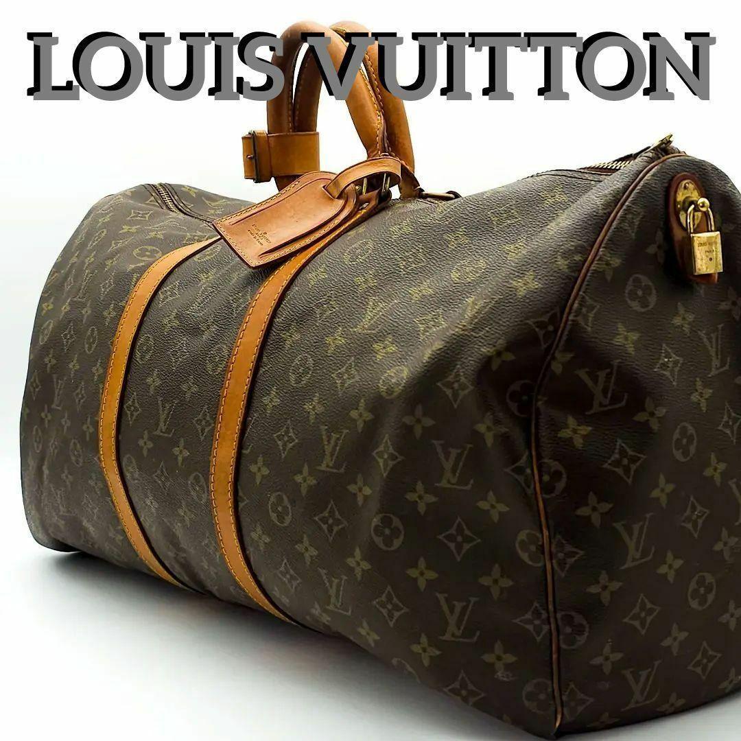 ルイヴィトン　キーポル　55 　ボストンバッグ　 モノグラム　旅行かばん　187