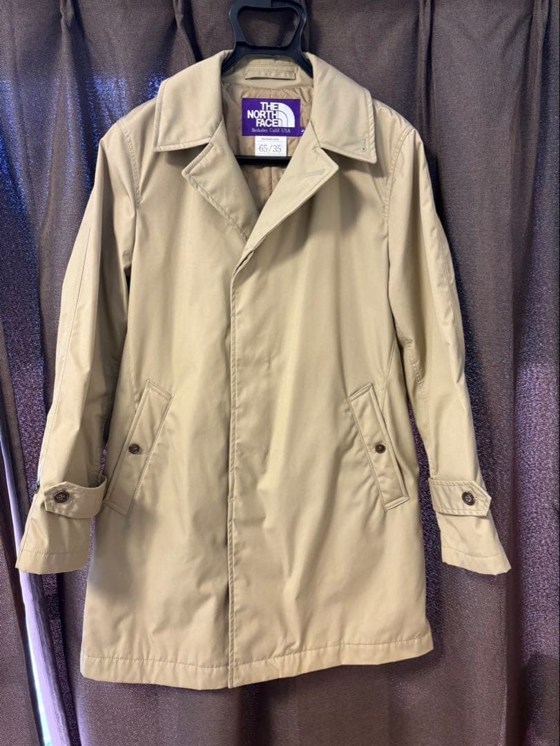 BEAMS別注 ノースフェイスステンカラーコートS