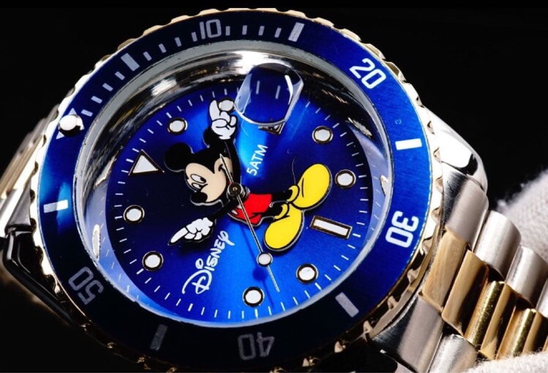ミッキーマウス 腕時計 Disney MICKEY ディズニー ウォッチ 電池式