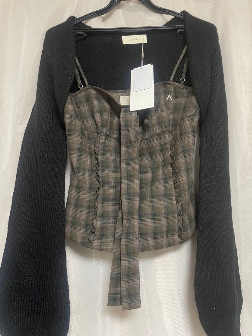 トップス ANDMARY Tyla ribbon set tops