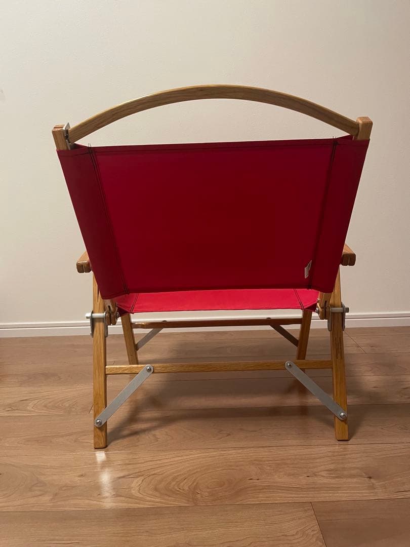 カーミットチェア スタンダード レッド アメリカ製 艶あり収納袋あり