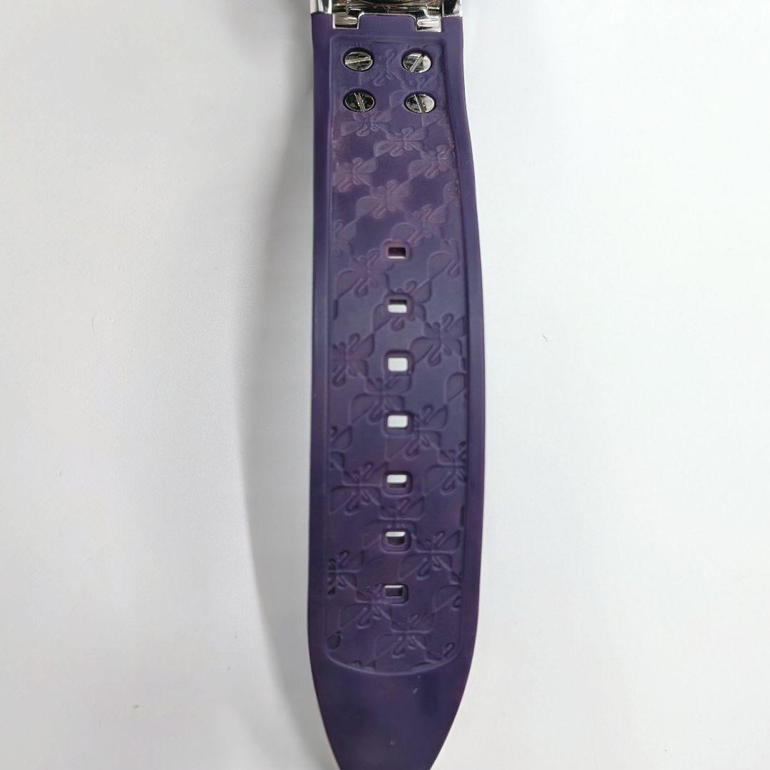 SWAROVSKI オクテア パープル クロノグラフ 腕時計 スワロフスキー