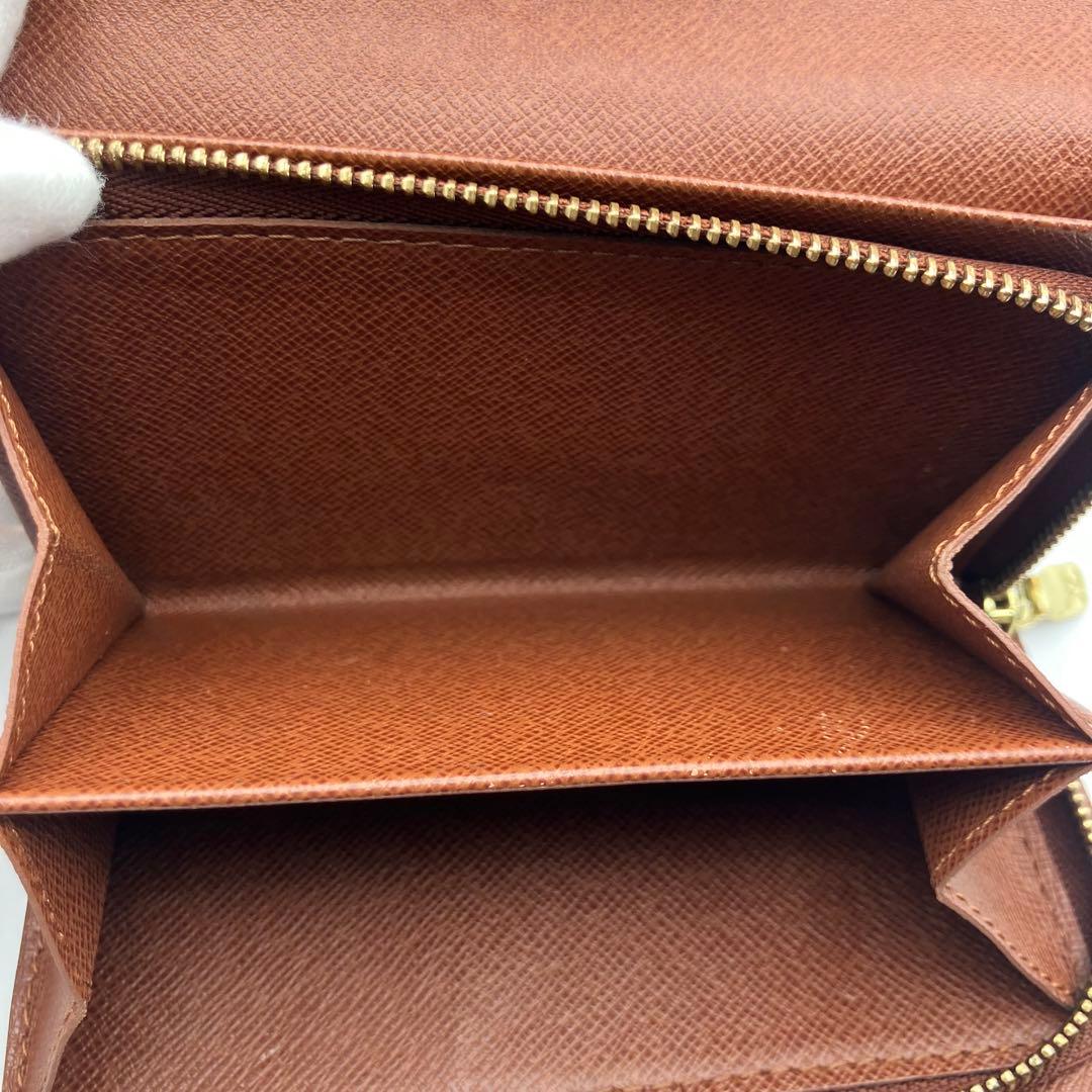 ルイヴィトン モノグラム ポルトモネ ビエ トレゾール M61730 二つ折財布