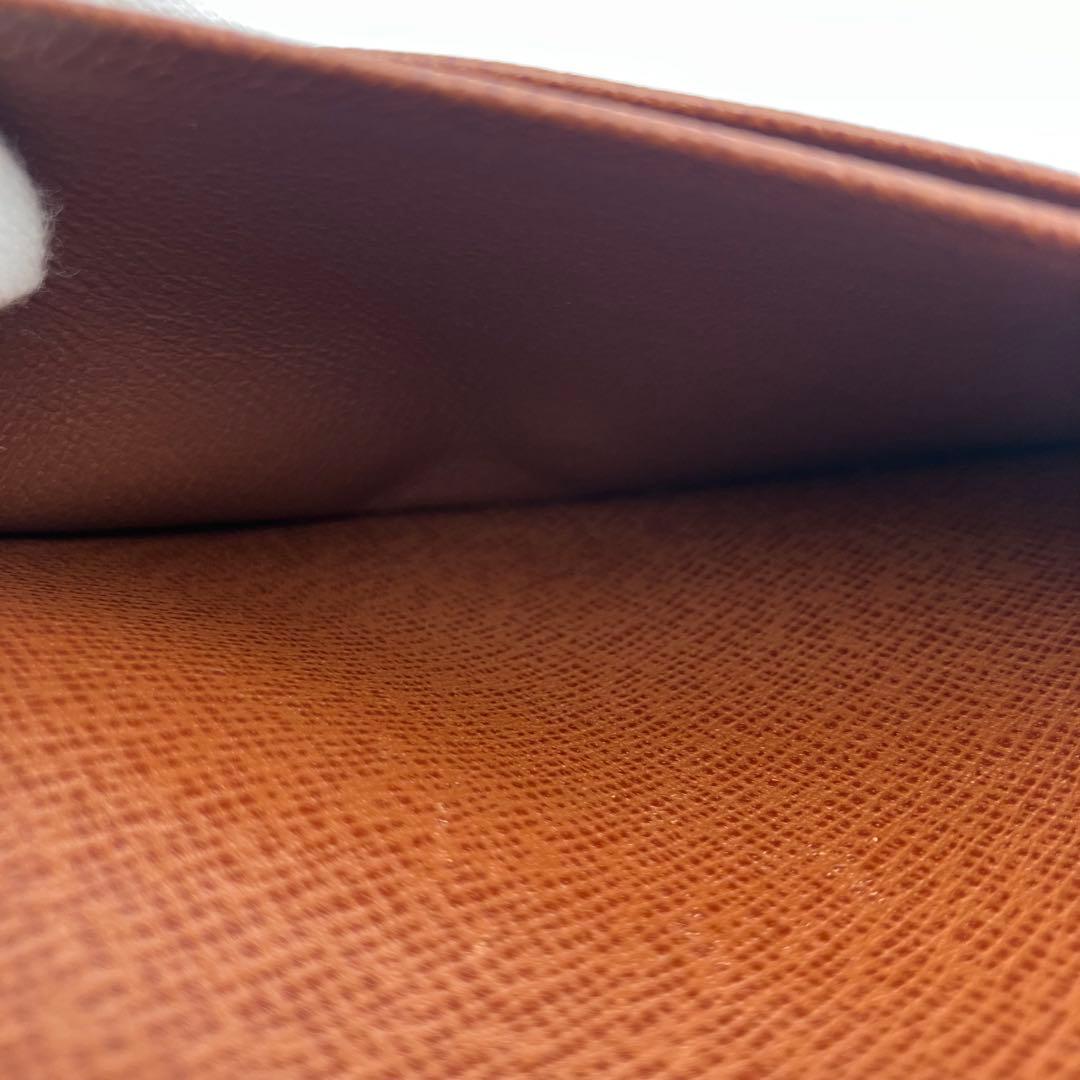 ルイヴィトン モノグラム ポルトモネ ビエ トレゾール M61730 二つ折財布