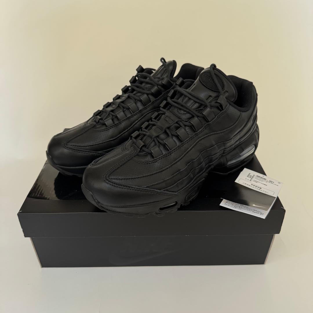 【丸吉さま専用】Nike Air Max 95 Triple Black レザー
