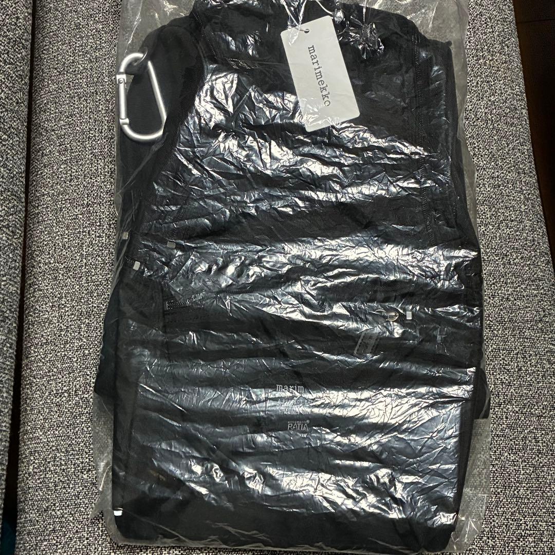 新品未使用 タグ付 ブラック marimekko マリメッコ リュック