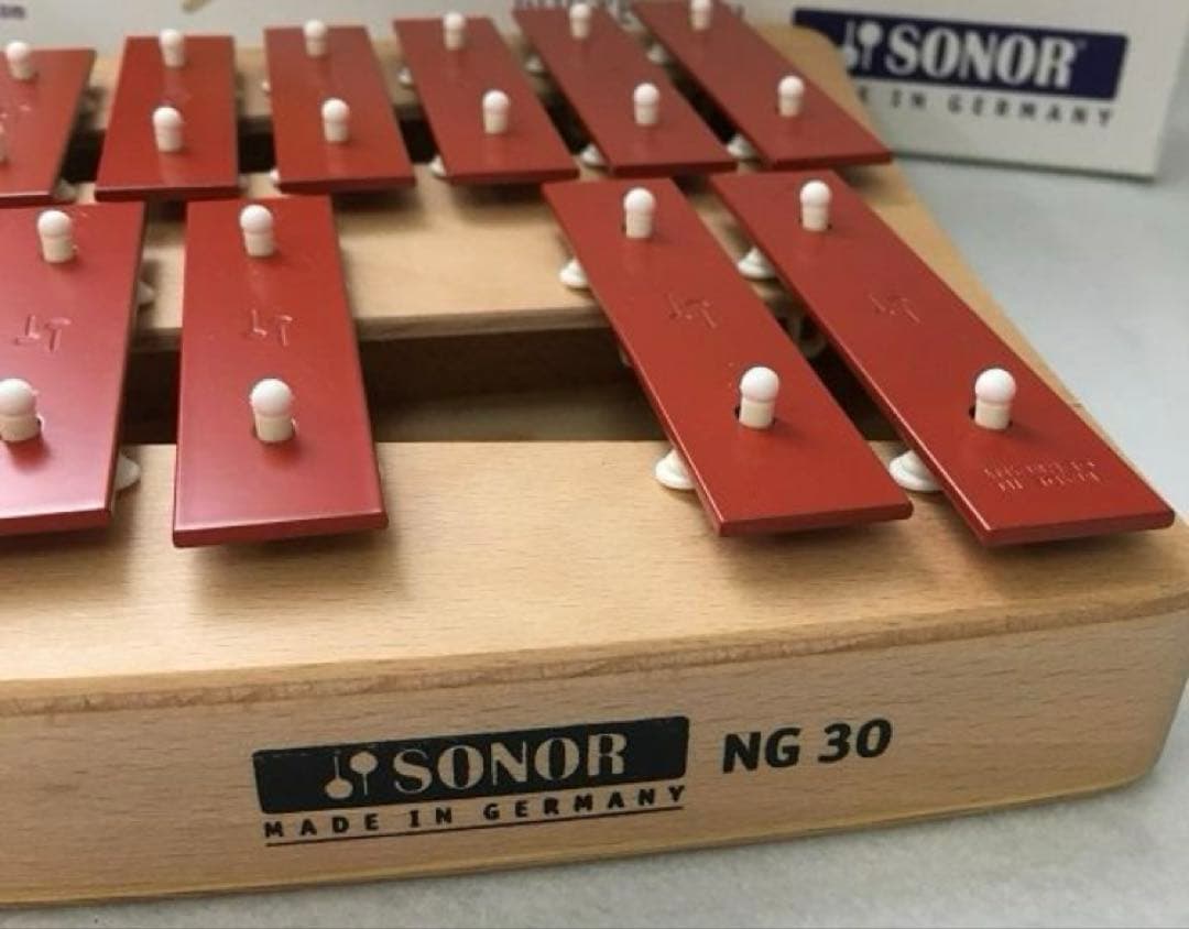 Y 美品 鉄琴 NG30 ゾノア SONOR グロッケンシュピール メタルフォン