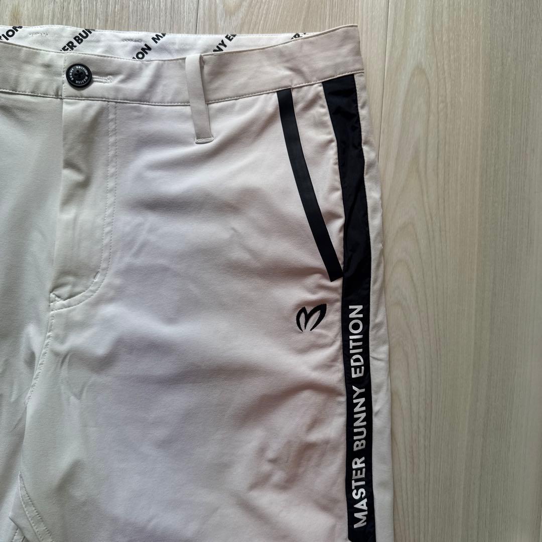 値引き可　マスターバニー　パンツ　白　ホワイト　L〜XL相当 ストレッチ素材