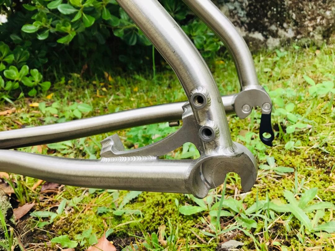 激レア・MORATI・チタニウム・元祖タンデム自転車 分割フレームセット 未組立