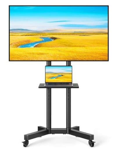 【キャスター付きTV台】 32Rfiver 32-85インチ 高さ調整可能